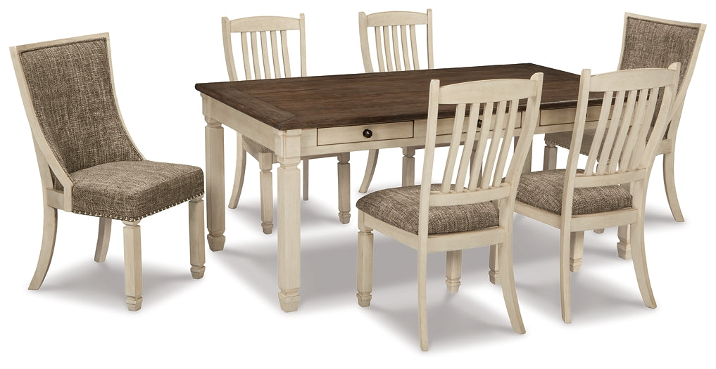 Bolanburg Dining Table and 6 Chairs America s Furniture Store