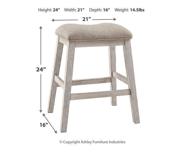 Ashley Express - Skempton Upholstered Stool (2/CN)