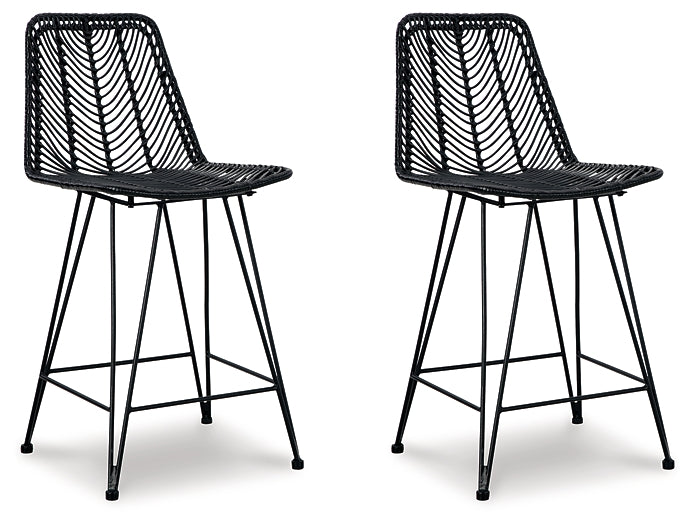 Ashley Express - Angentree Upholstered Barstool (2/CN)