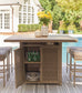 Walton Bridge Outdoor Bar Table and 4 Barstools