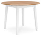 Ashley Express - Gesthaven Round DRM Drop Leaf Table