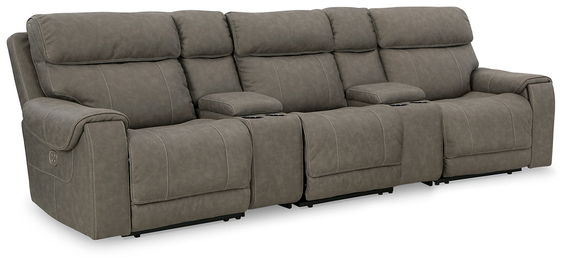 Starbot 5-Piece Power Reclining Sectional