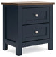 Ashley Express - Landocken Twin Panel Bed with Nightstand