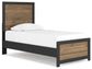 Ashley Express - Vertani Twin Panel Bed with Nightstand