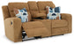 Kanlow DBL Rec Loveseat w/Console