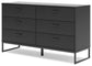 Ashley Express - Socalle Twin Panel Headboard with Dresser and 2 Nightstands