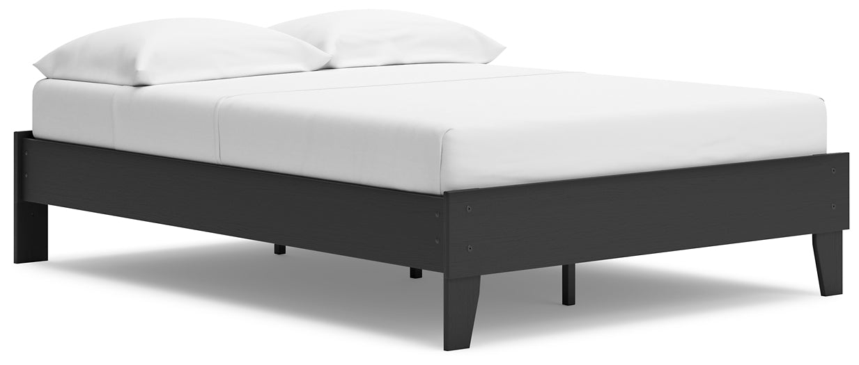 Ashley Express - Socalle Full Platform Bed with Dresser, Chest and 2 Nightstands