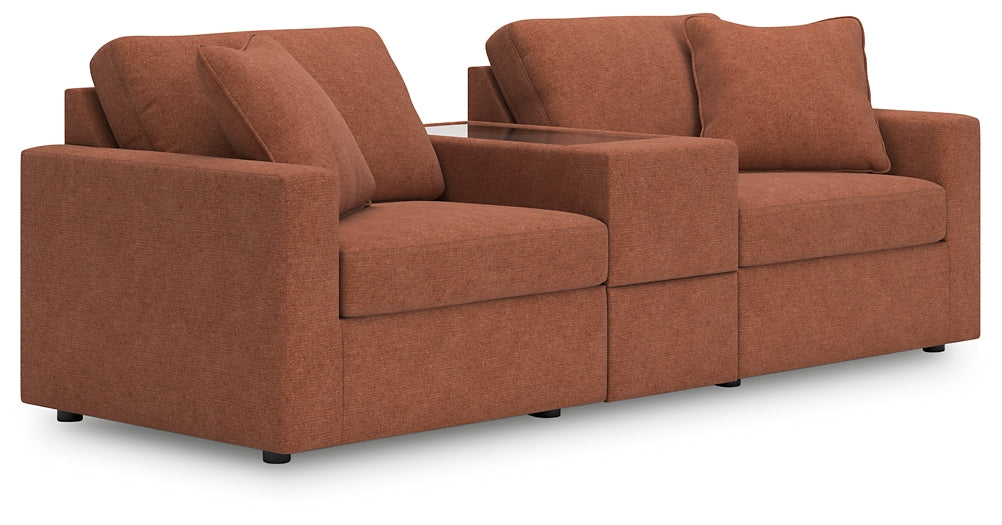 Modmax 3-Piece Sectional with Storage Console