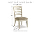 Ashley Express - Realyn Dining UPH Side Chair (2/CN)