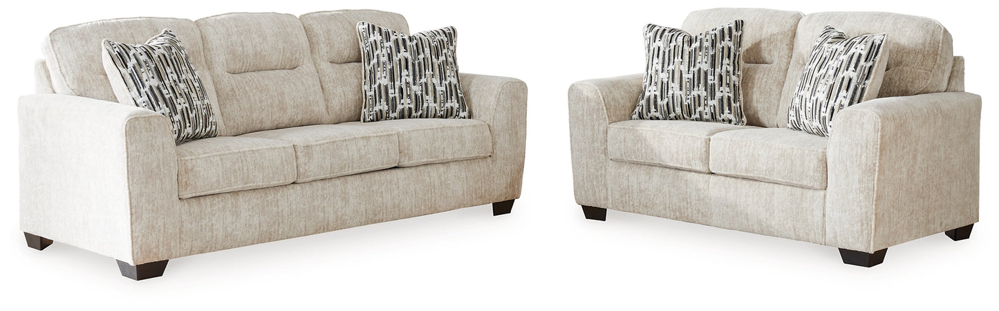 Lonoke Sofa and Loveseat