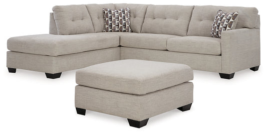 Mahoney 2-Piece Sectional with Ottoman