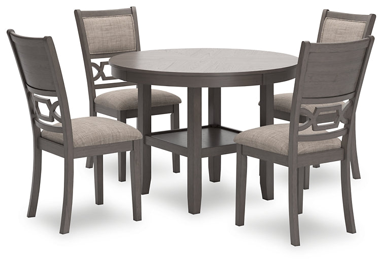 Wrenning Dining Room Table Set (5/CN)